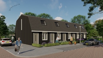 Sfeerimpressie Compact house_houten bekleding zwart en grijze dakpannen 2.jpg